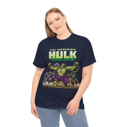 Incredible Hulk T-Shirt - Classic John Byrne Art - Rhino, Abomination - Marvel Comics - Bruce Banner