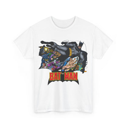 Batman T-Shirt - John Byrne Art - Joker, Catwoman, Ra's al Ghul, Talia - DC Comics - The Batcave