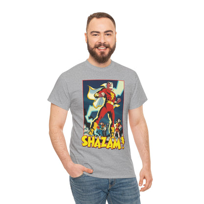 Shazam T-Shirt - Michael Cho Art - Marvel Family - Mary Marvel, Captain Marvel Jr - DC Comics