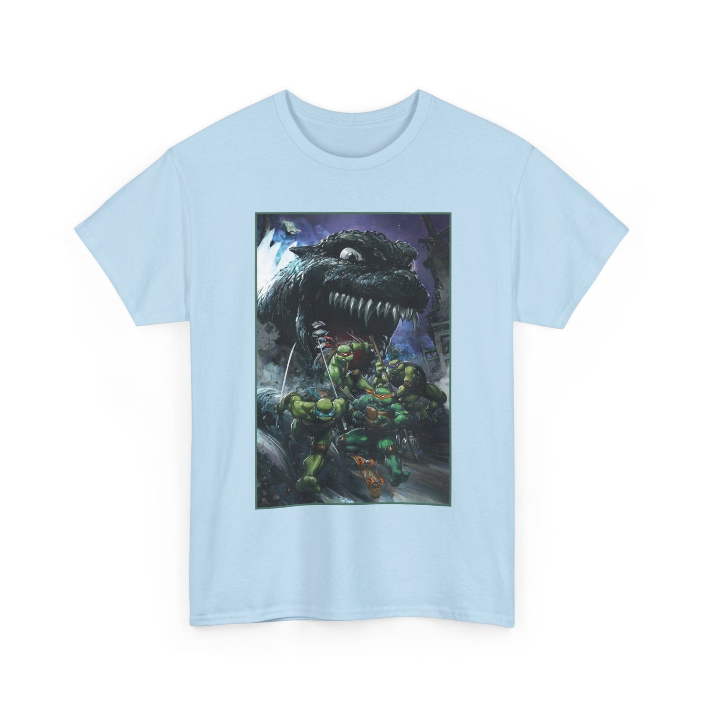 Teenage Mutant Ninja Turtles/Godzilla T-Shirt