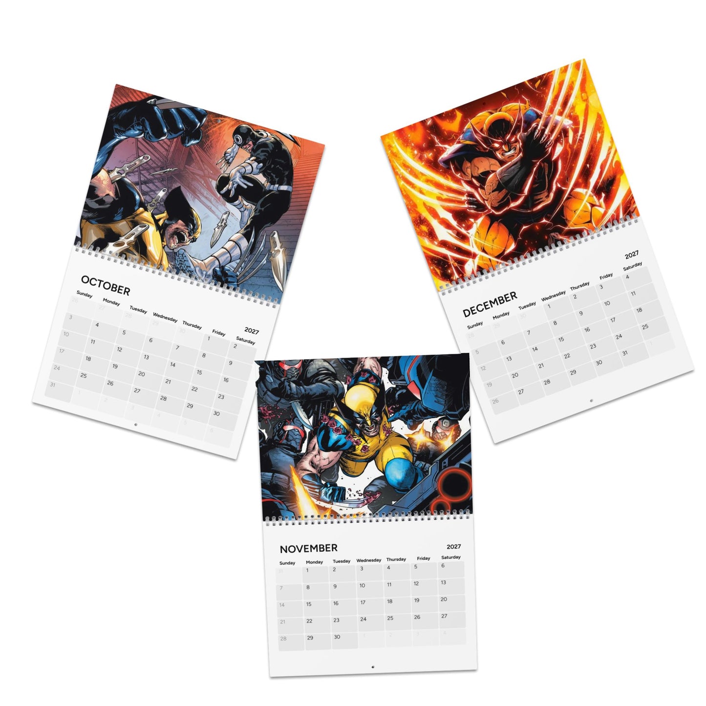 Wolverine Calendar (2027)