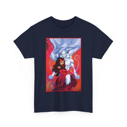 Scarlet Witch & Vision T-Shirt - Russell Dauterman Art - Avengers Members - Marvel Comics