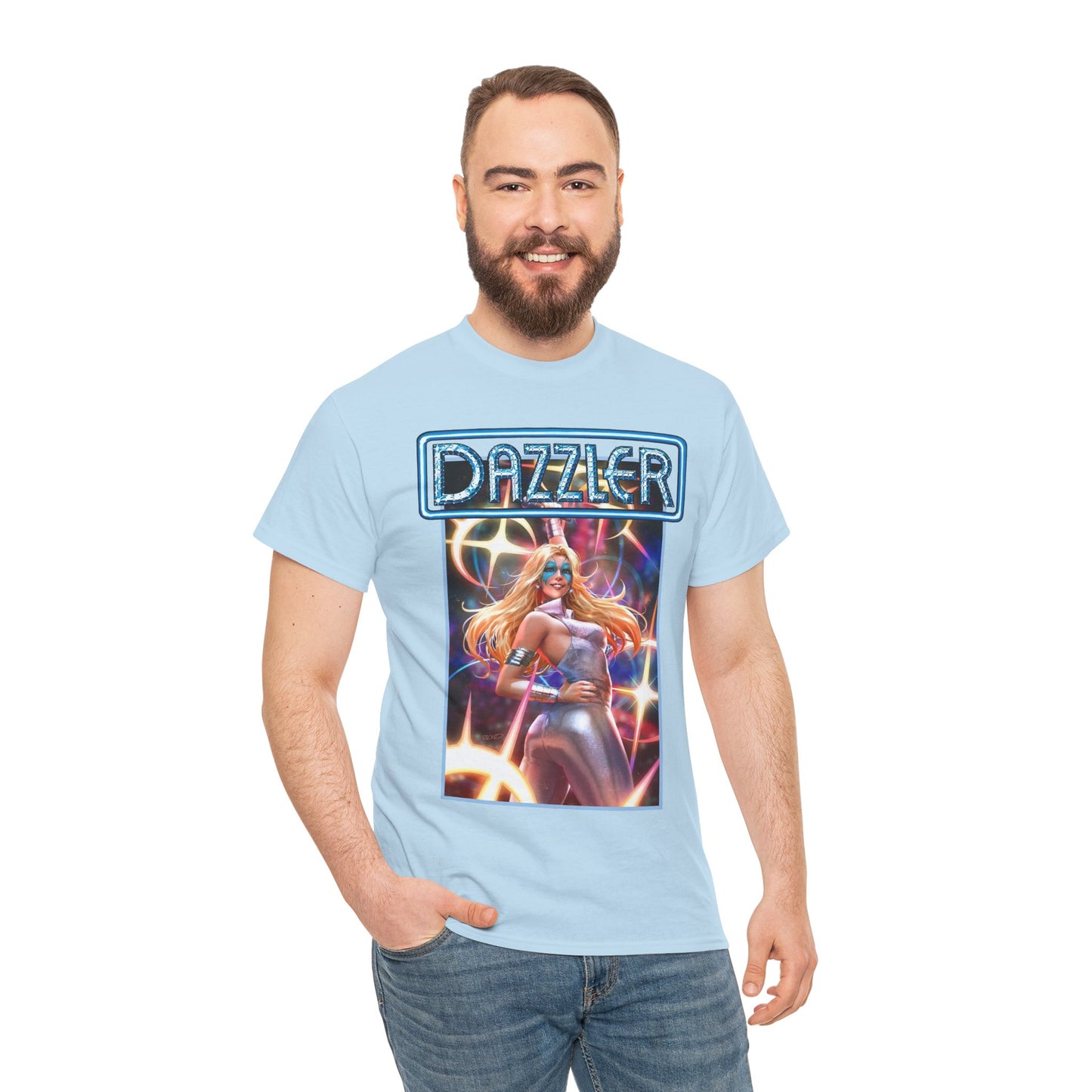 Dazzler T-Shirt - Derrick Chew Art - Alison Blaire - Mutant Pop Star - X-Men Member - Marvel Comics