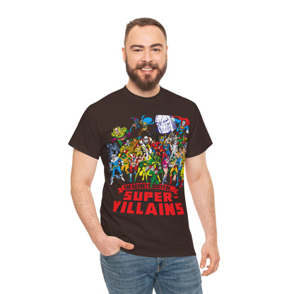 Secret Society of Super-Villains T-Shirt - DC Comics - SSOSV - Luthor, Grodd, Darkseid, Sinestro, Poison Ivy, Mirror Master