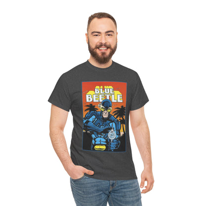 Blue Beetle T-Shirt - Ted Kord - 1980s DC Series - DC Comics