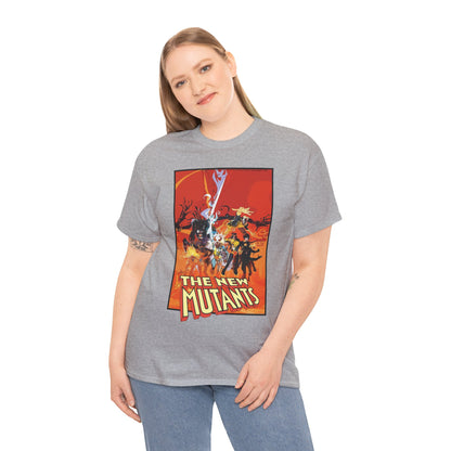 New Mutants T-Shirt - Bill Sienkiewicz Art - Marvel Comics - Magik, Warlock, Cannonball, Wolsbane, Sunspot