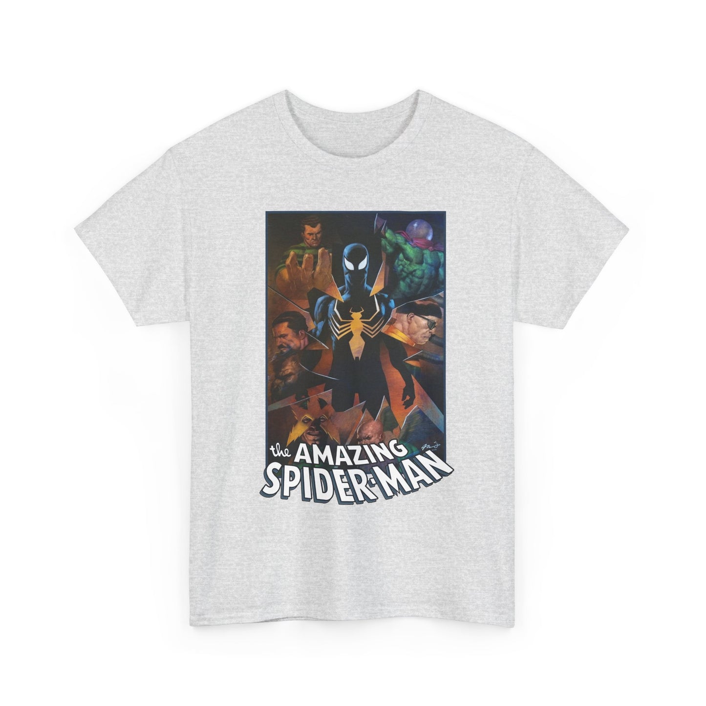 Amazing Spider-Man & Sinister Six T-Shirt - Ariel Olivetti Art - Marvel Comics