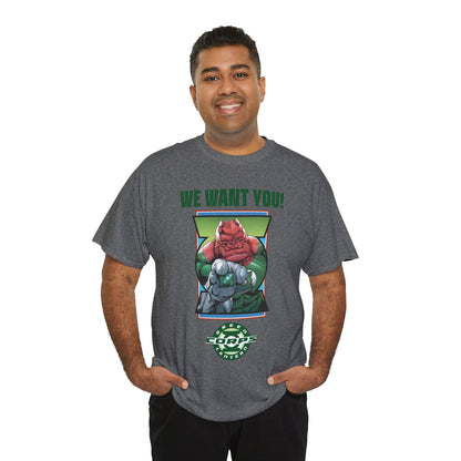 Kilowog T-Shirt - Green Lantern Corps Recruitment Poster - "We Want You!" - DC Comics