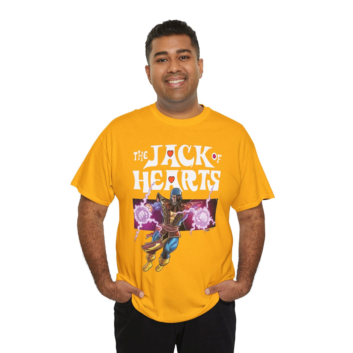 Jack of Hearts T-Shirt - George Perez Art - Marvel Comics - Avengers Member - She-Hulk Boyfriend