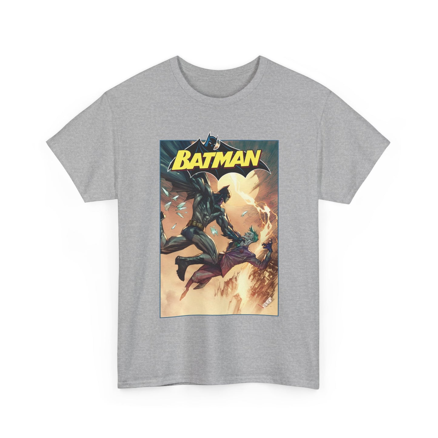 Batman Vs Joker T-Shirt - Marc Silvestri Art - DC Comics