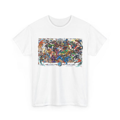 Avengers T-Shirt - George Perez Art - Poster Art of Basically Every Avenger - Marvel Comics