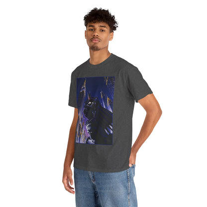 Batman T-Shirt -  Animated Series Art - Gotham City Gargoyle - DC Comics