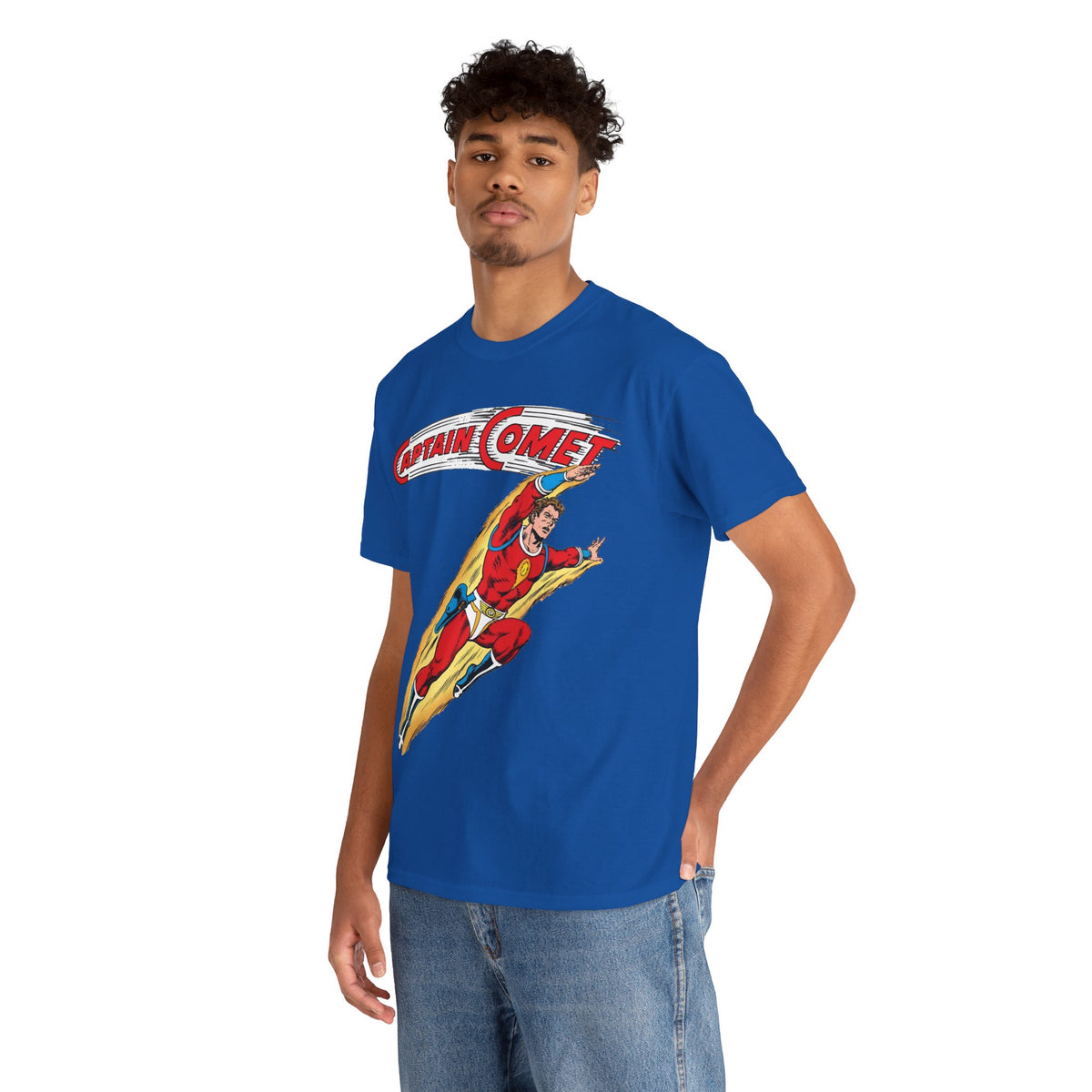 Captain Comet T-Shirt - Murphy Anderson Art - Silver Age Hero - DC Comics