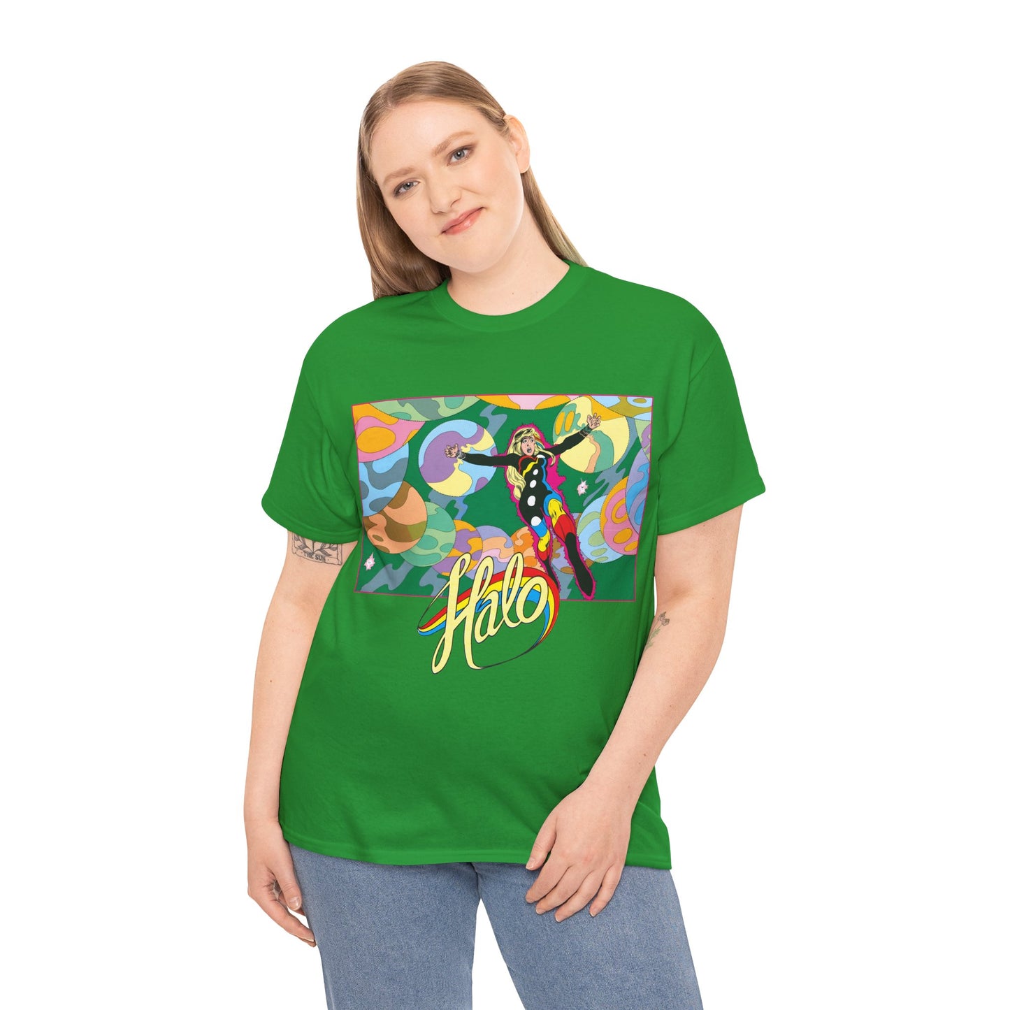 Halo T-Shirt - Batman & the Outsiders Founding Member - "Search for Halo" - DC Comics