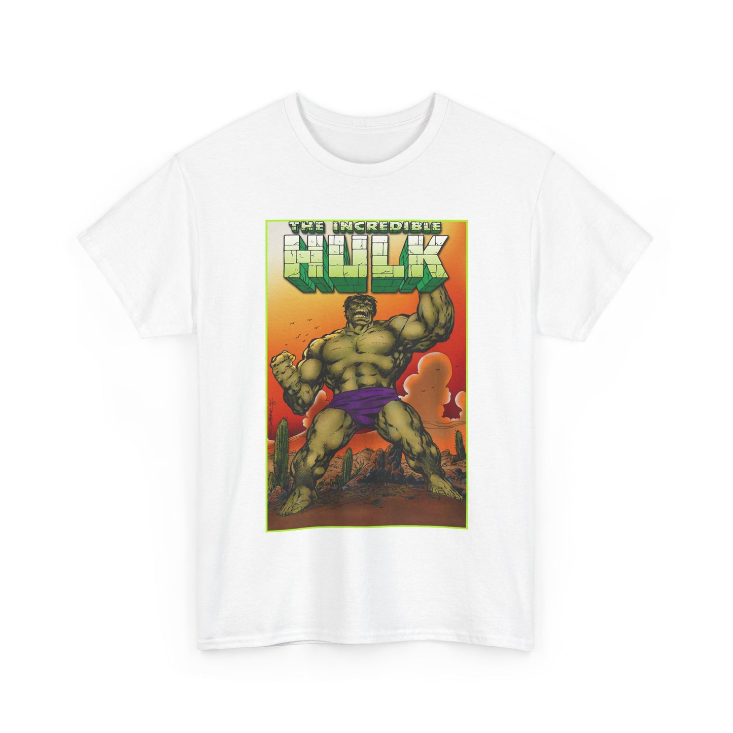 Incredible Hulk T-Shirt - John Byrne Art - Bruce Banner - Marvel Comics