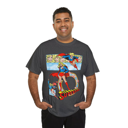 Supergirl T-Shirt - Krypton, Superman, Kara, Kandor - DC Comics - 1980s Art - Style Guide - Superman's Cousin