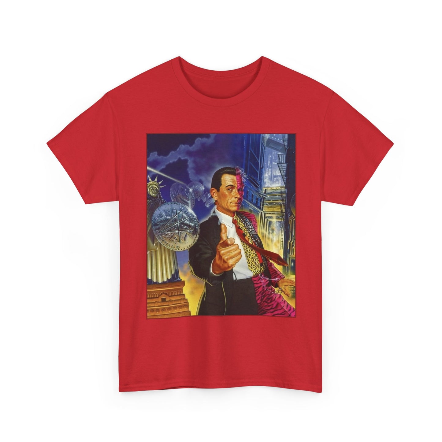 Two-Face T-Shirt - 90s Batman Movie Art - DC Comics