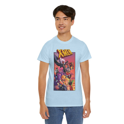 X-Men Outback T-Shirt - Russell Dauterman Art - Storm, Wolverine, Psylocke, Longshot, Havok, Rogue, Colossus, Dazzler - Marvel Comics