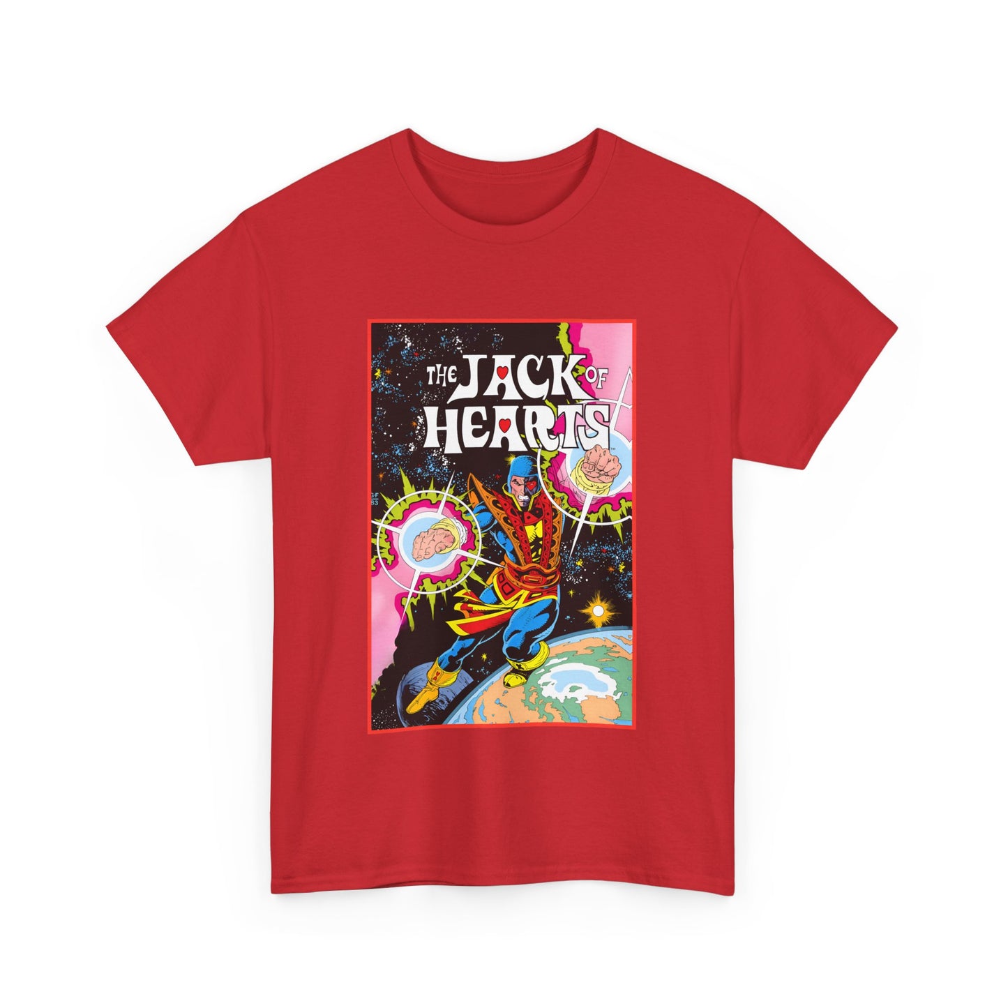 Jack of Hearts T-Shirt - Marvel Comics - Avengers Member - She-Hulk Beau - Zero Fluid - Popular 80s Character