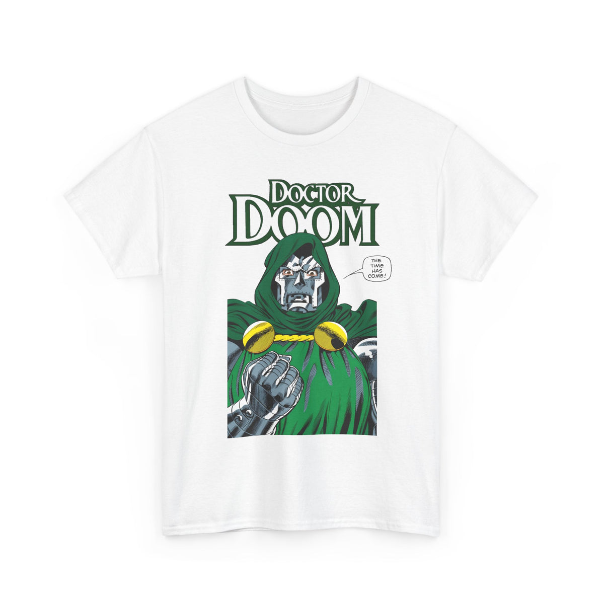 Doctor Doom T-Shirt - John Byrne Art - Fantastic Four Foe - 2026 Avengers Doomsday Movie - Marvel Comics