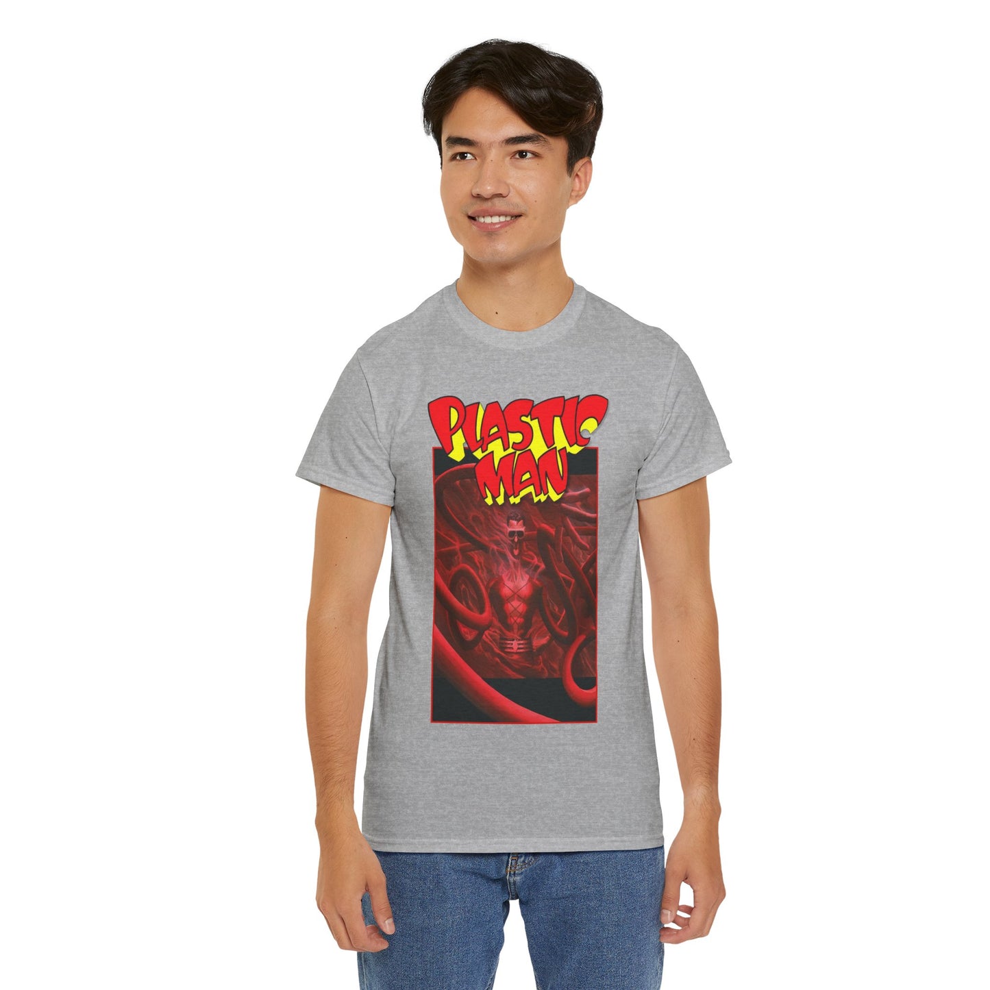 Plastic Man T-Shirt - Alex Ross Art - DC Comics