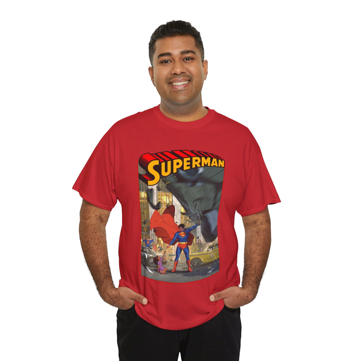 Superman T-Shirt - Taurin Clarke Art - Man of Steel, Metropolis - DC Comics