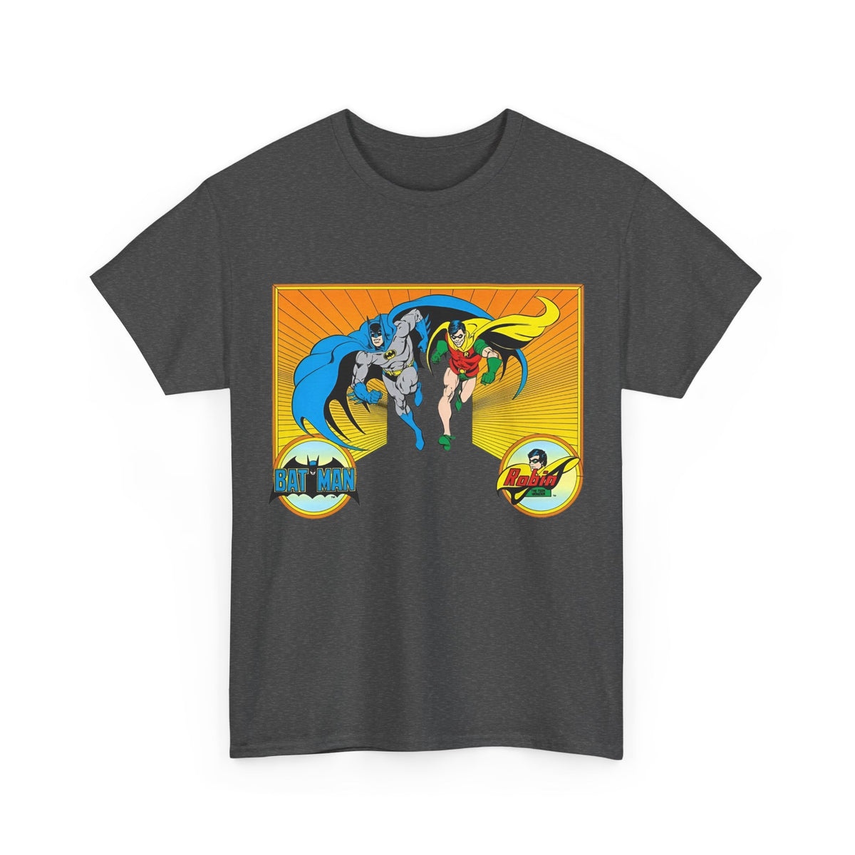 Batman & Robin T-Shirt - José Luis García-López Style Guide Art - Bronze Age Dynamic Duo - DC Comics