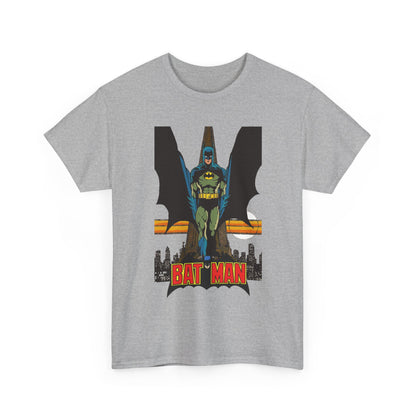 Batman T-Shirt - George Perez Art - JLA 80s Postcard Set - DC Comics - Gotham City - Justice League of America Member