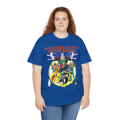 Injustice Society of America T-Shirt - George Perez Art - Justice Society/JSA Foes - Solomon Grundy, Huntress, Per Degaton, The Shade, Vandal Savage - DC Comics - Golden Age