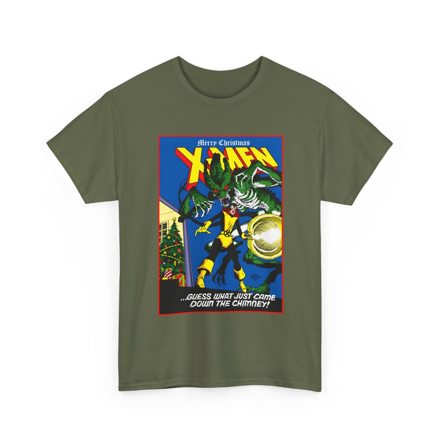 Uncanny X-Men T-Shirt - John Byrne Art - Kitty Pryde, The Brood - Merry Christmas #143 - Marvel Comics