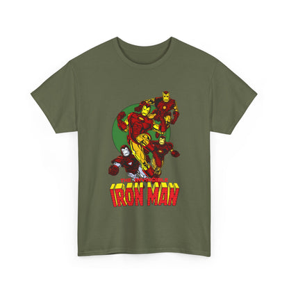 Iron Man T-Shirt - Bob Layton Art - Marvel Comics - Tony Stark, Stark Industry Armors