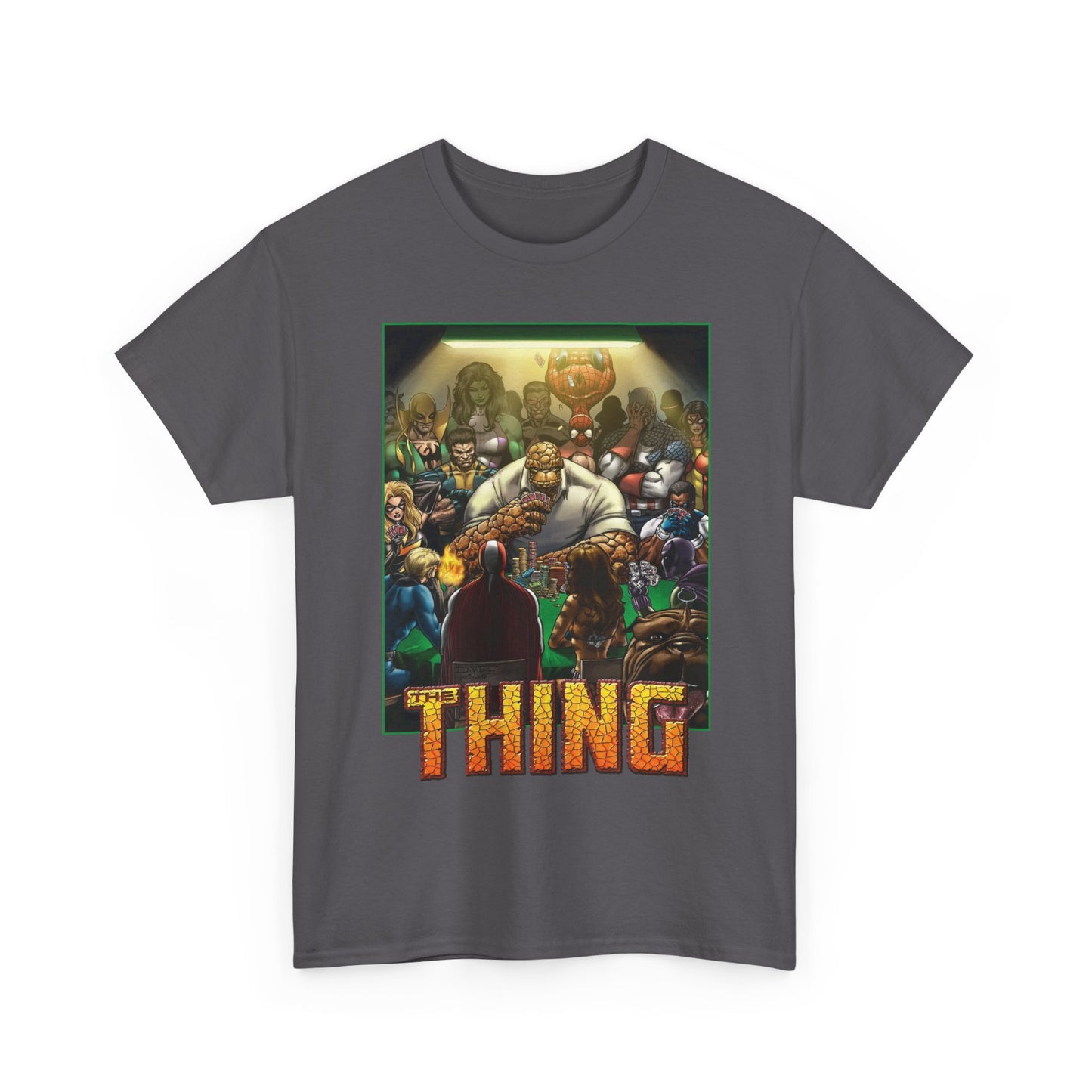 The Thing T-Shirt - Andrea DI Vito Art - Fantastic Four Member, Ben Grimm - Marvel Comics