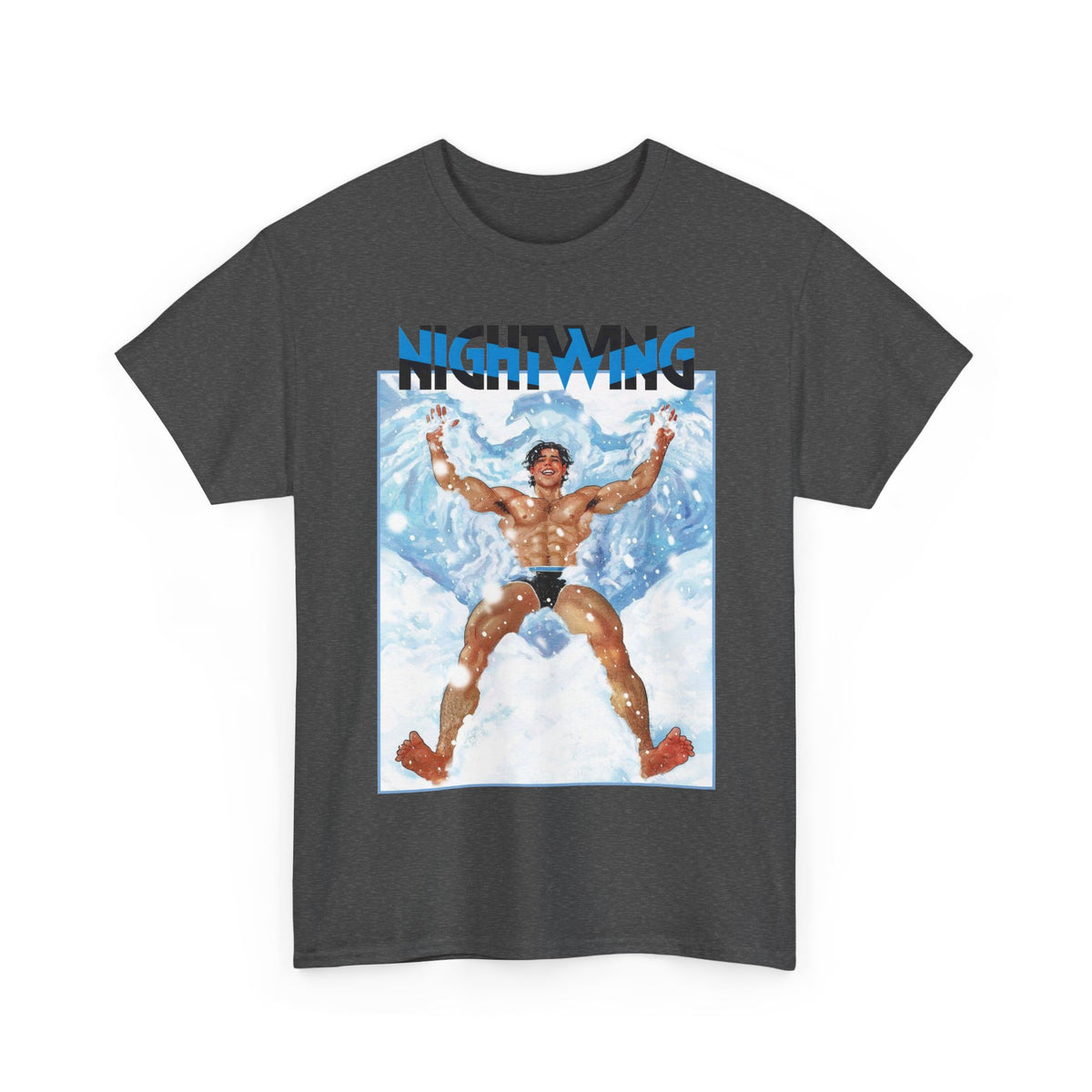Nightwing T-Shirt - Nick Robles Art - Dick Grayson in the Snow - #111 Cover Art - DC Comics