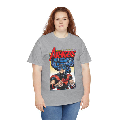 Avengers T-Shirt - George Perez Art - Wonder Man & Beast (Simon Williams & Hank McCoy) - Marvel Comics