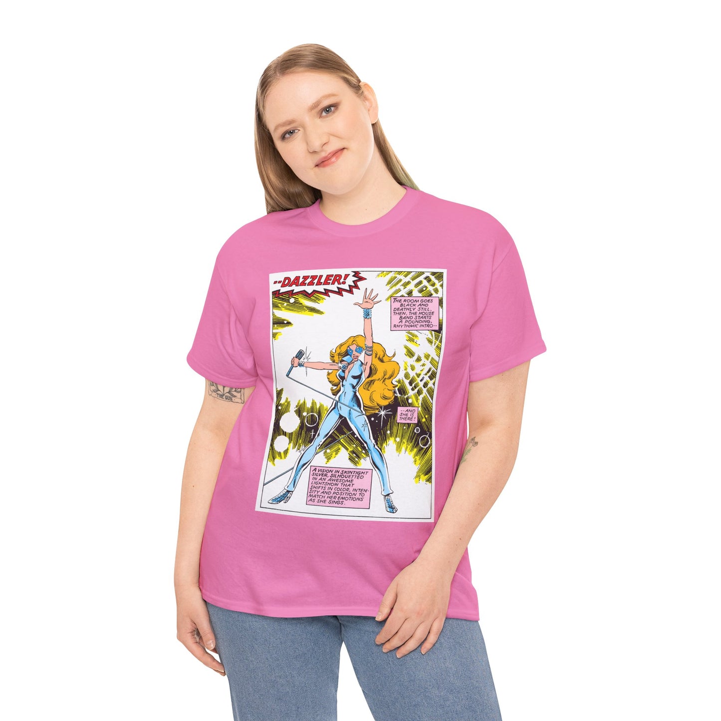 Dazzler T-Shirt - John Byrne Art - Uncanny X-Men #130, Dazzler's First Appearance - Alison Blaire - Marvel Comics