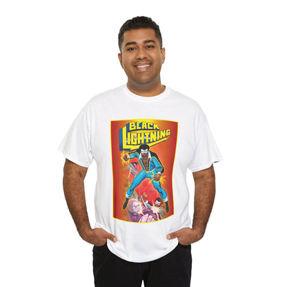 Black Lightning T-Shirt - Trevor Von Eeden Art - Jefferson Pierce - Suicide Slum, Metropolis - DC Comics