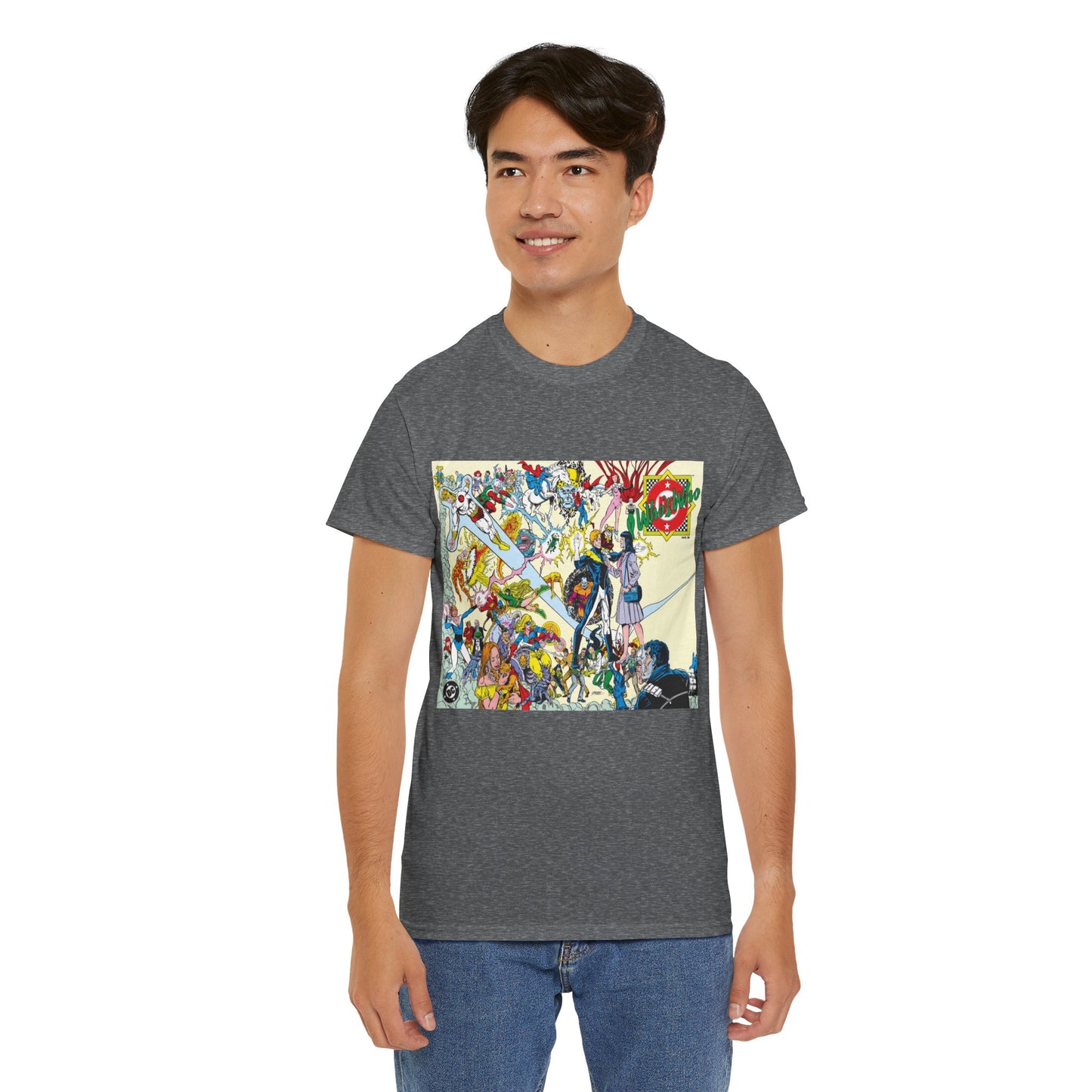 Who's Who in the DC Universe T-Shirt - George Perez Art - Lightning Lad, Lois Lane, Looker - DC Comics