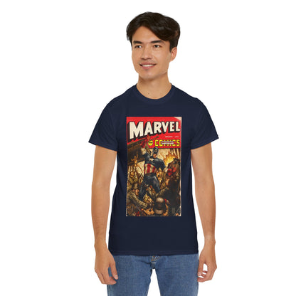 Marvel Comics #1000 T-Shirt - Captain America Cover Art - Marvel Comics