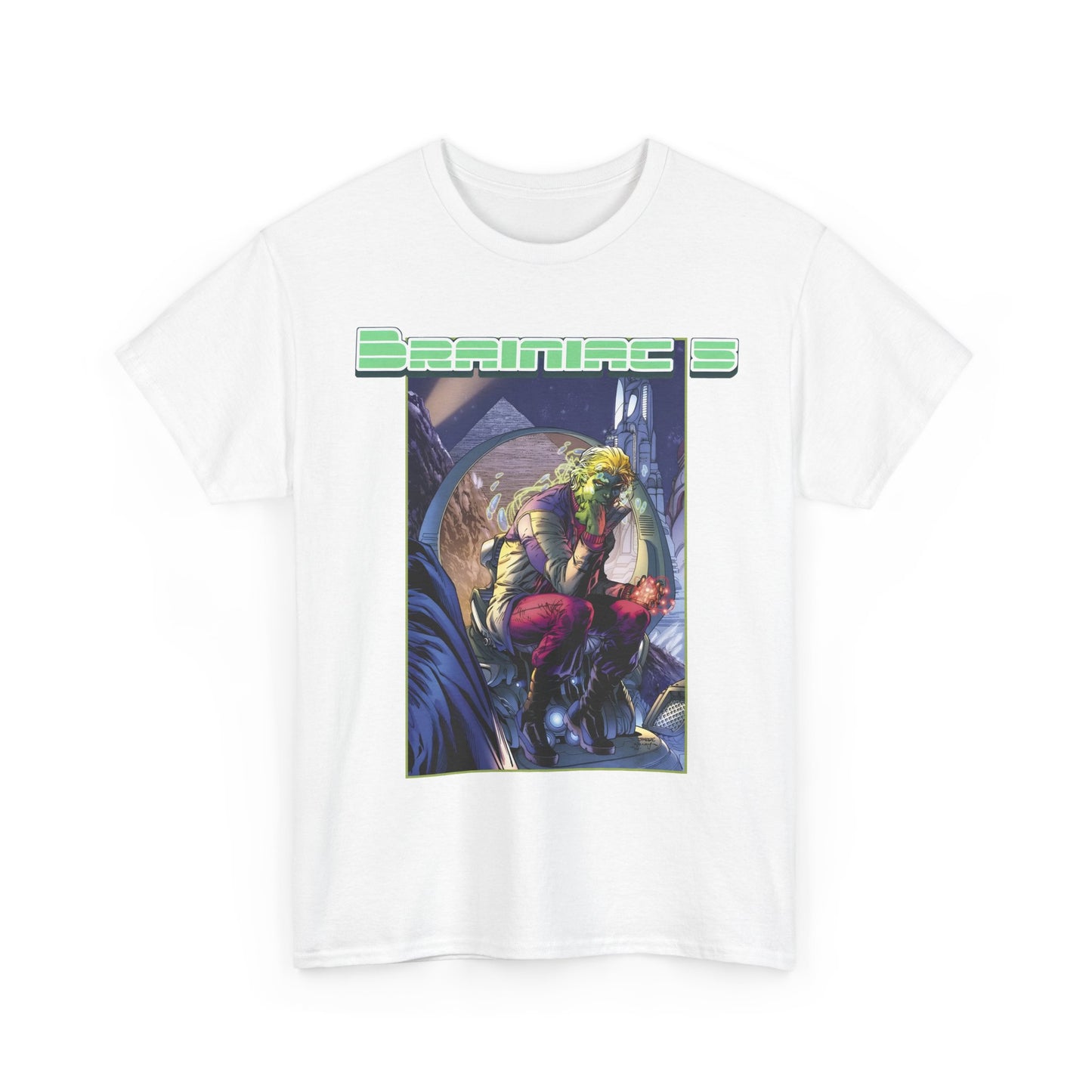 Brainiac 5 T-Shirt - Jim Lee Art - Legion of Super-Heroes Member - DC Comics