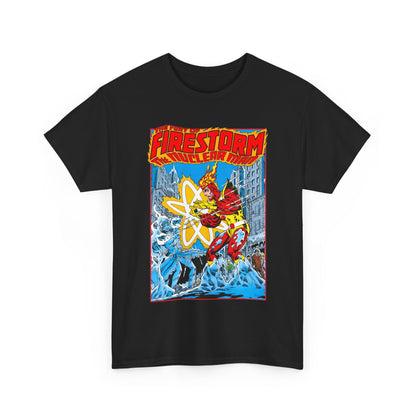 Fury of Firestorm T-Shirt - Pat Broderick Art - Vs Killer Frost - #3 Cover Art - DC Comics