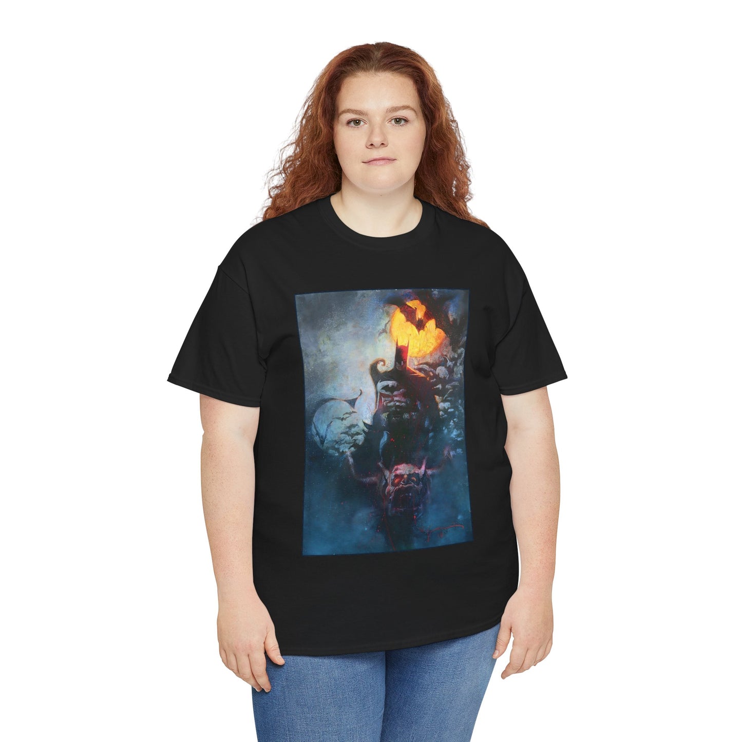Batman T-Shirt - Bill Sienkiewicz Art - DC Comics