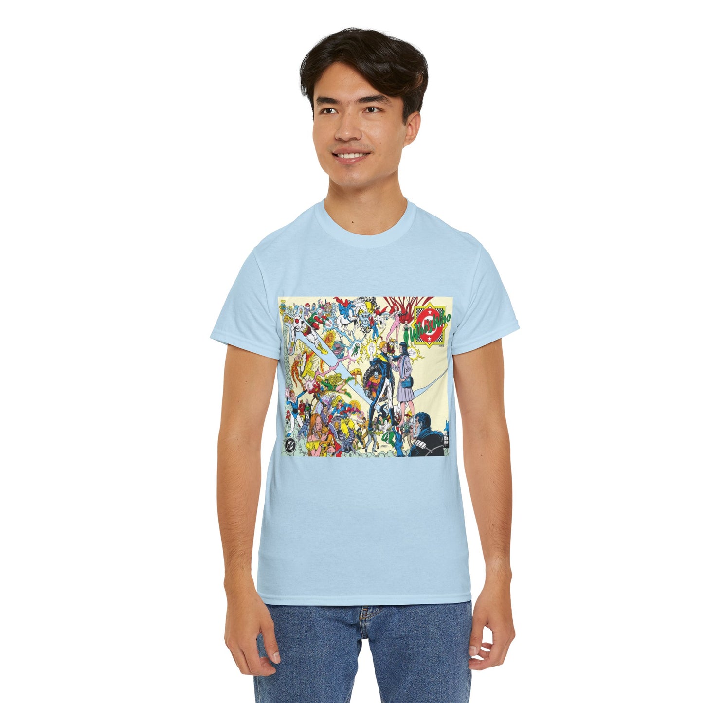Who's Who in the DC Universe T-Shirt - George Perez Art - Lightning Lad, Lois Lane, Looker - DC Comics