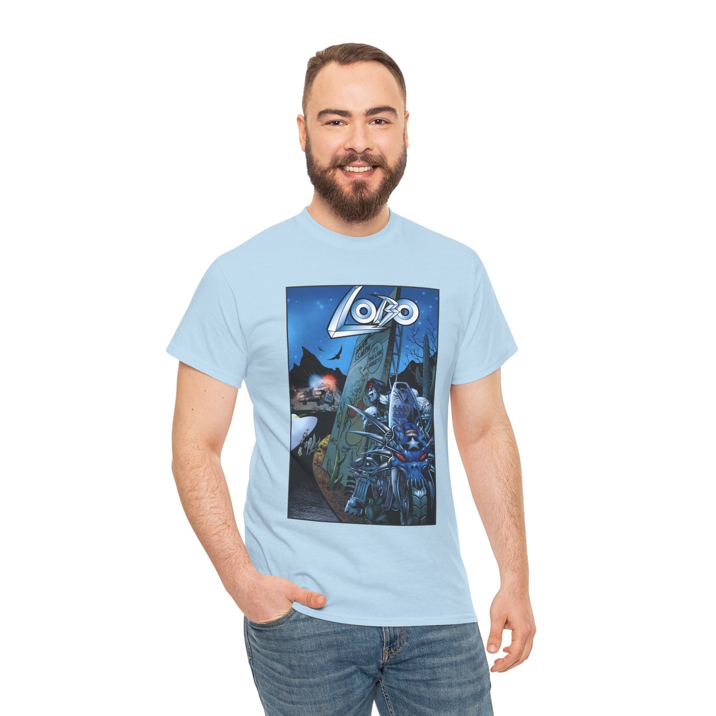 Lobo #51 T-Shirt - Norm Breyfogle Art - DC Comics