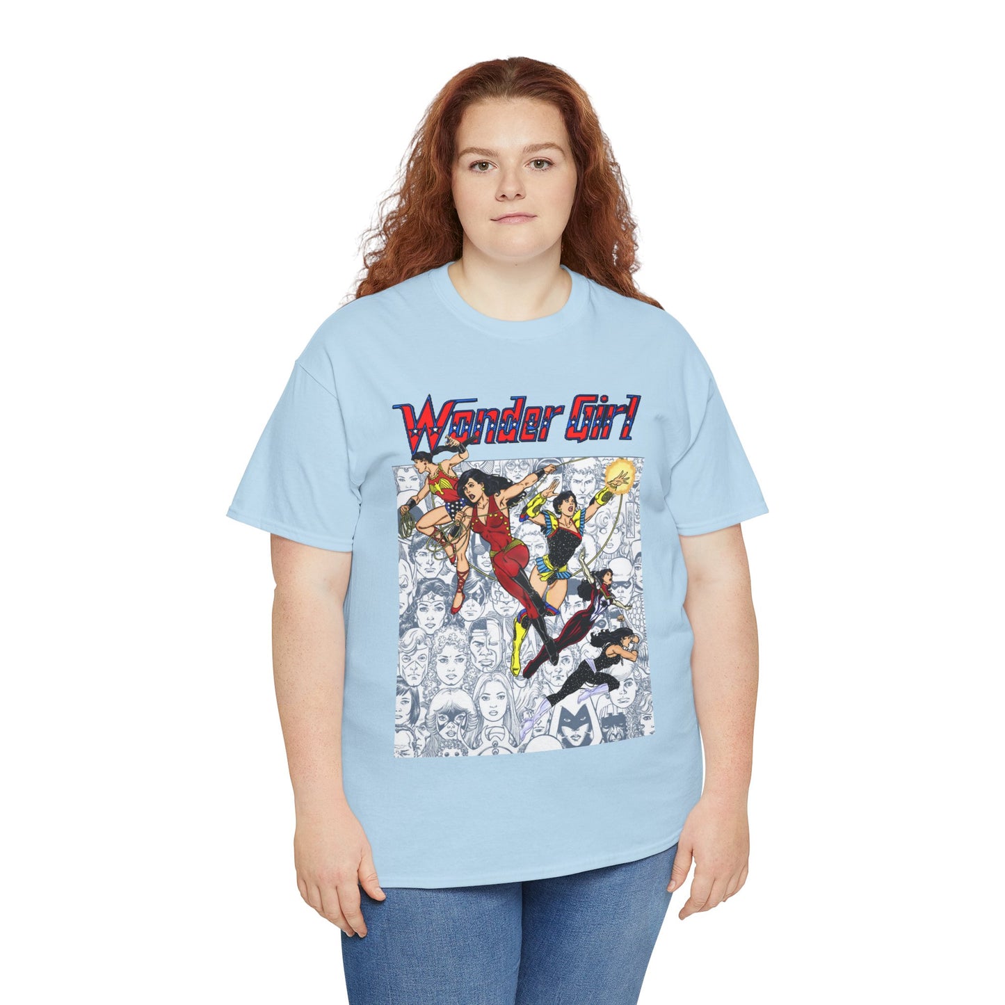 Wonder Girl T-Shirt - Alternate Logo - George Perez Art - DC Comics