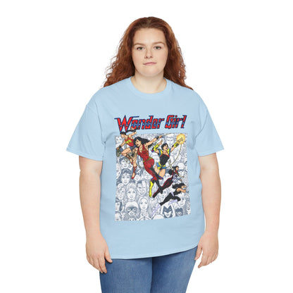 Wonder Girl T-Shirt - Alternate Logo - George Perez Art - DC Comics
