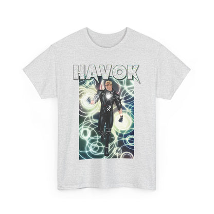 Havok T-Shirt - X-Men, X-Factor Member & Leader - Mutant Hero - Alex Summers, Brother to Scott Summers, Cyclops - Marvel Comics