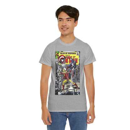 Tales of Suspense T-Shirt - George Perez #58 Cover Homage Art - Captain America & Iron Man - Marvel Comics