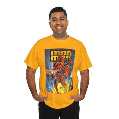 Iron Man T-Shirt - Heroes Reborn Whilce Portacio Art - Popular Marvel Comics Series - Tony Stark
