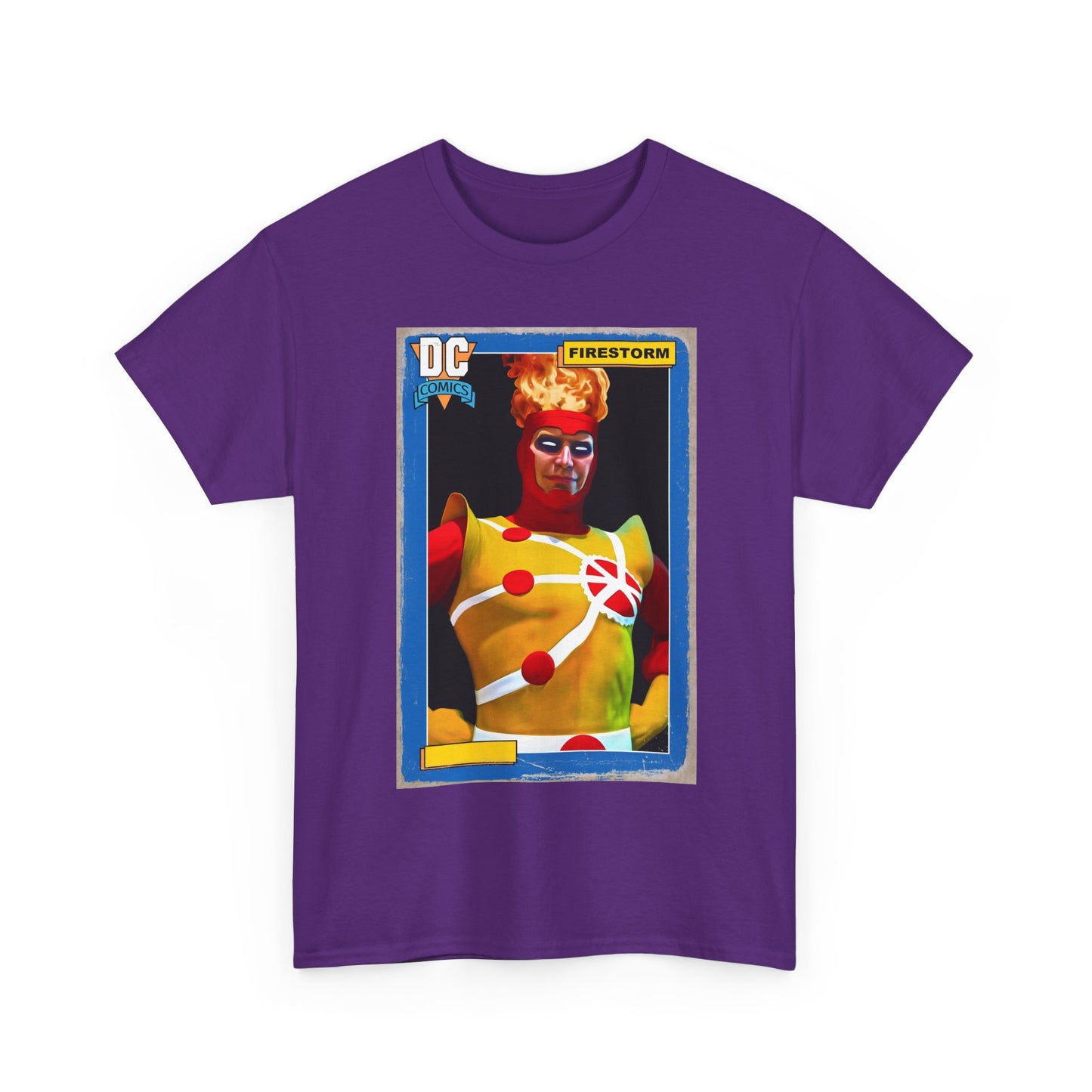 Firestorm T-Shirt - Mark Spears Art - DC Universe Trading Card Homage - Ronnie Raymond - DC Comics