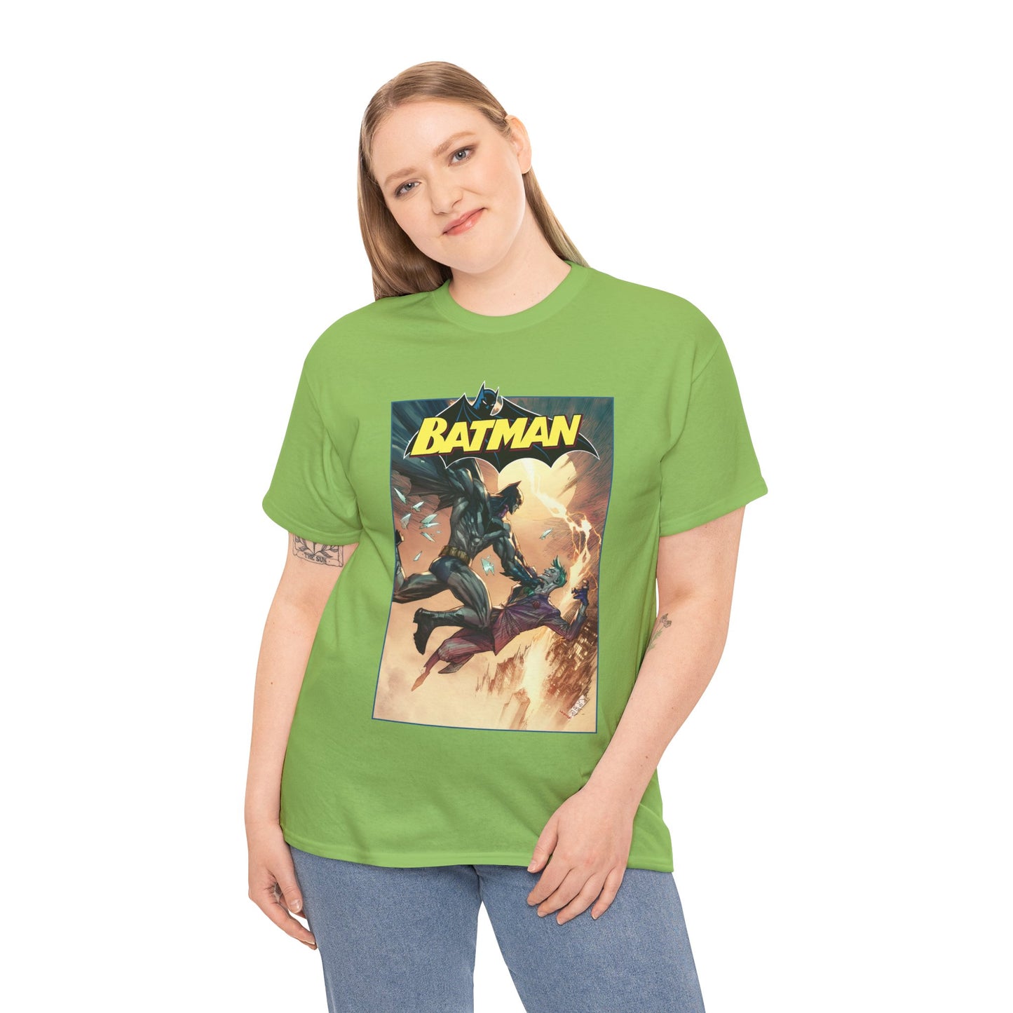 Batman Vs Joker T-Shirt - Marc Silvestri Art - DC Comics